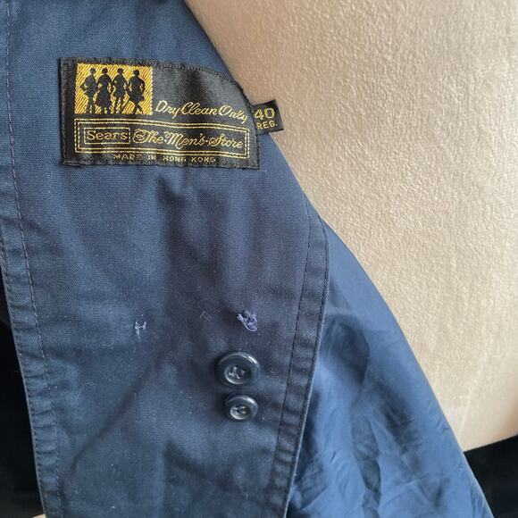 Vintage Sears Men’s Coat with Liner (Flawed) 40 Reg - Picture 4 of 7